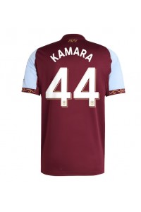 Aston Villa Boubacar Kamara #44 Jalkapallovaatteet Kotipaita 2025-26 Lyhythihainen